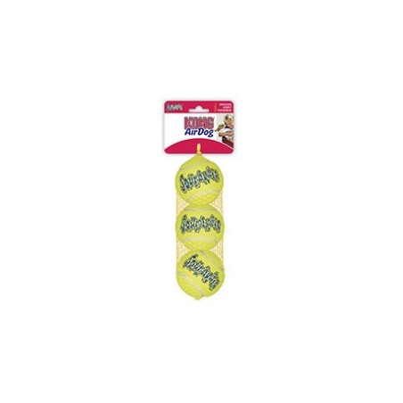 KONG Air Squeaker Ball - sæt med 3-pak