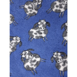 Vetbed - Woolly Cow blå