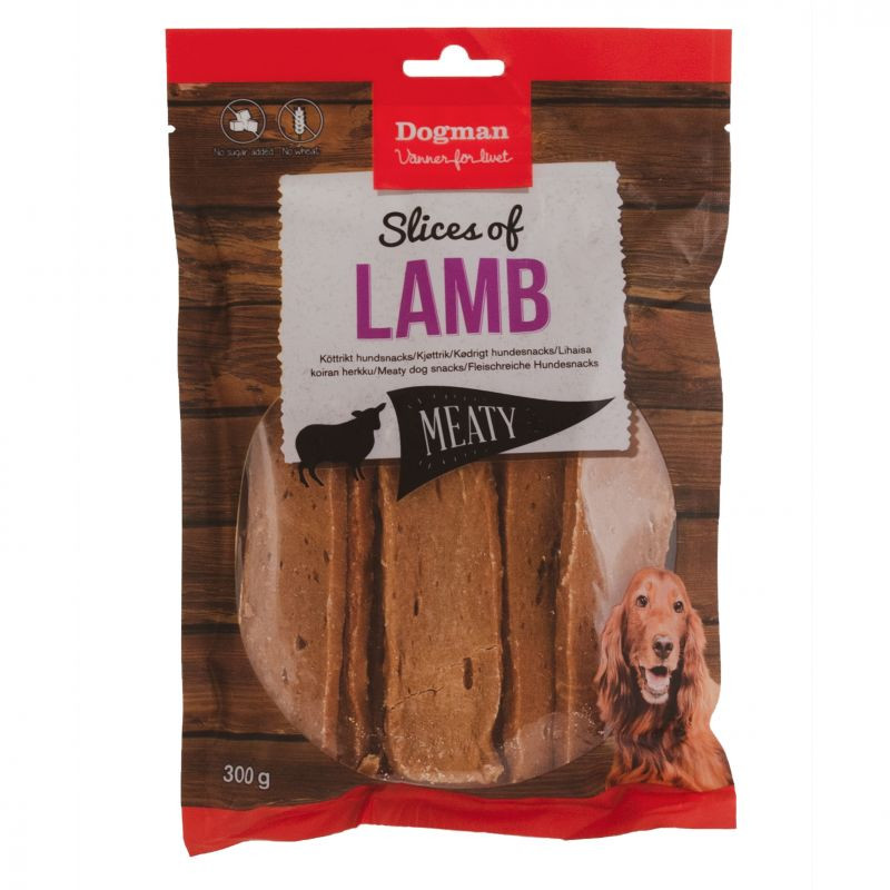 Dogman Slices of lamb - 300 gram