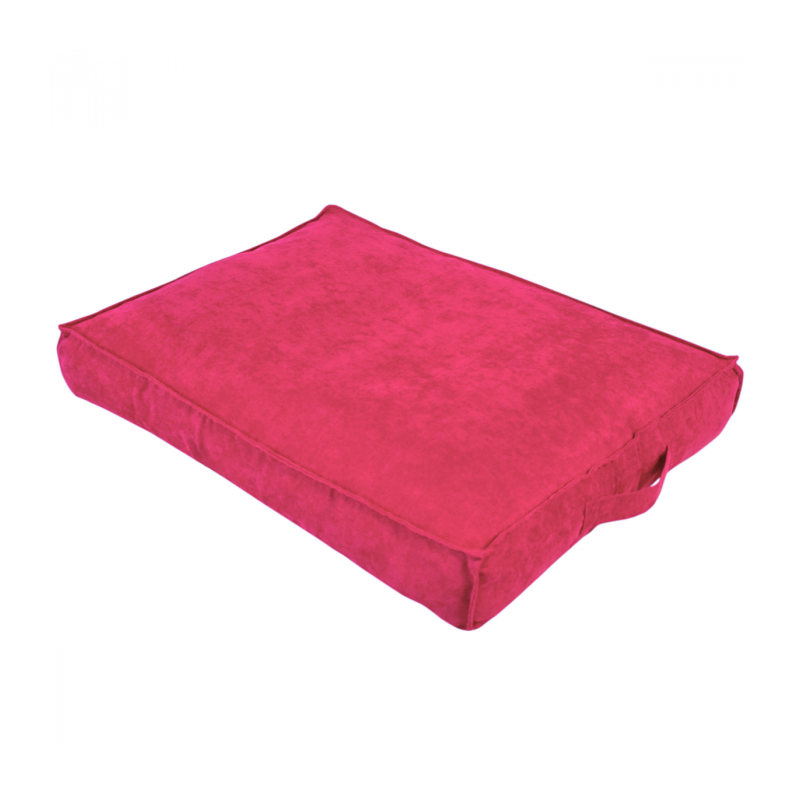 Topmast hundepude - Velours Soft serie - Fuchsia