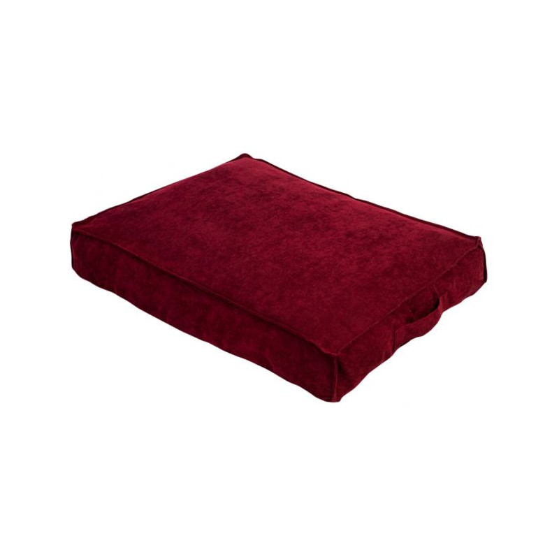 Topmast hundepude - Velours Soft serie - Bordeaux