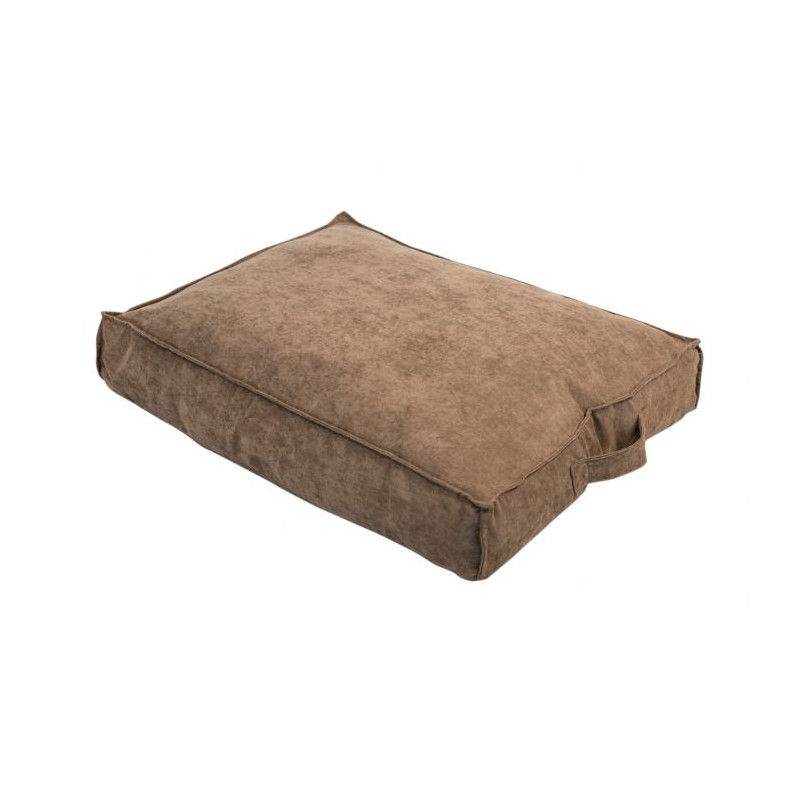 Topmast hundepude - Velours Soft serie - Kaki