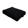 Topmast hundepude - Velours Soft serie - Sort