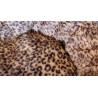 Topmast hundeseng - fluffy - leopard
