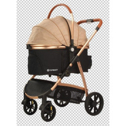 Topmast hundeklapvogn, comfort