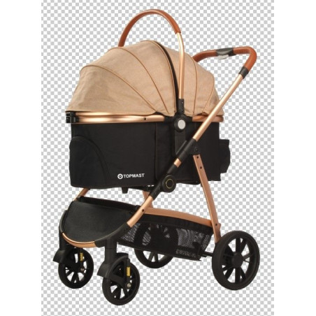 Topmast hundeklapvogn, comfort