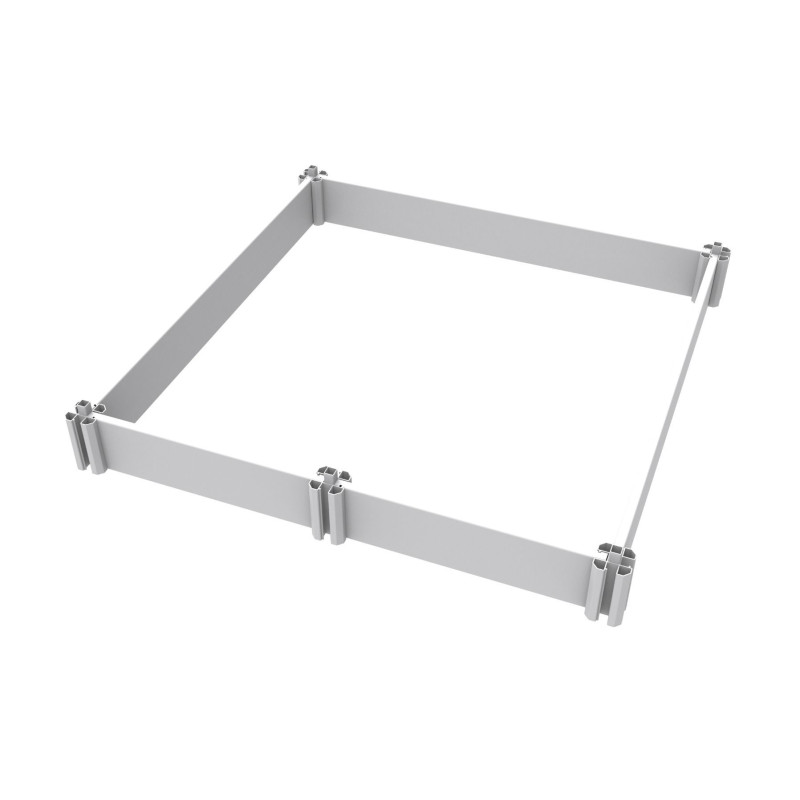 Topmast hvalpekasse - panel for ekstra højde