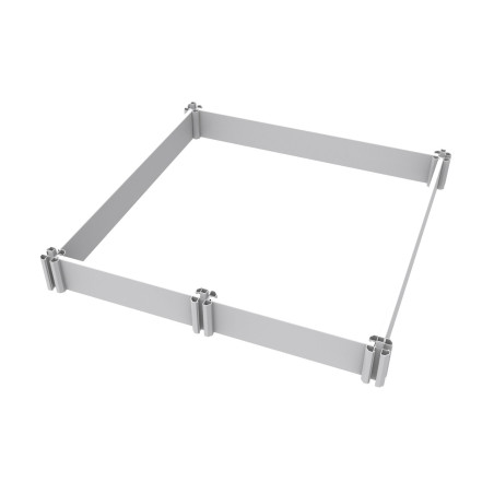 Topmast hvalpekasse - panel for ekstra højde