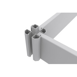 Topmast hvalpekasse - panel for ekstra højde