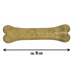 Kødben med vildtkød og hirse