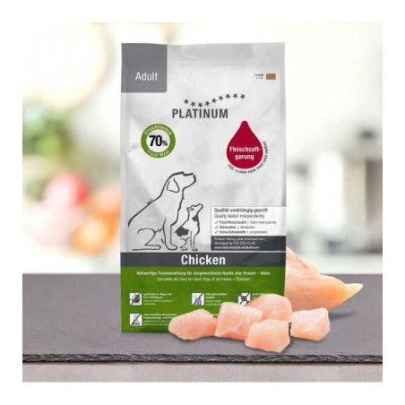 Platinum hundefoder - adult kylling