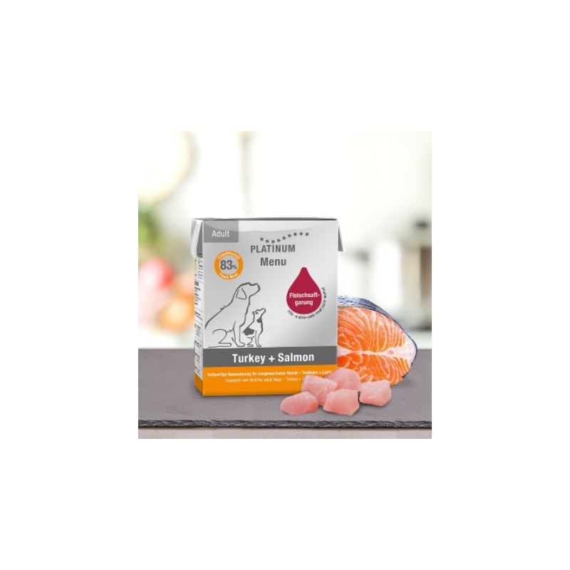 Platinum Menu kalkun & laks