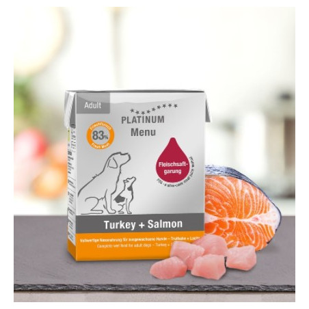 Platinum Menu kalkun & laks